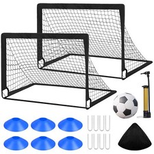 Lot de 2 buts de football pour enfants grand but de football pour enfants et ...