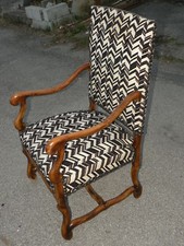 Fauteuil Bois Louis XIII