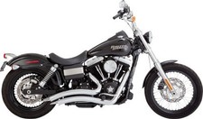 Vance & Hines Harley Dyna 06-17 Big Radius 2-2 Chrome PCX Système Complet