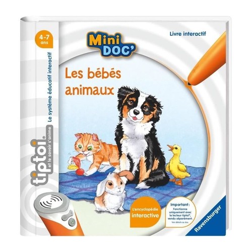 Tiptoi livre interactif mini - livre,