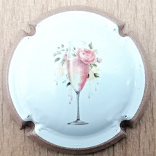 capsule générique de champagne FLEURS PEINTES