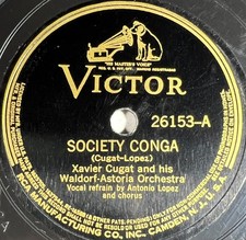 Xavier Cugat : Society conga /