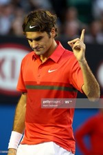 Shirt tennis Nike Roger Federer RF, Open d'Australie 2012, taille M-RARE!!!!