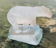 Jolie figurine en cristal Ours