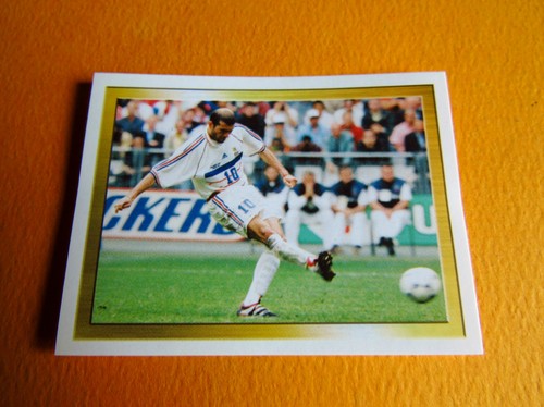562 zinedine zidane panini - n°562,