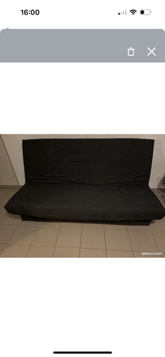 Canapé clic clac - clac, matelas