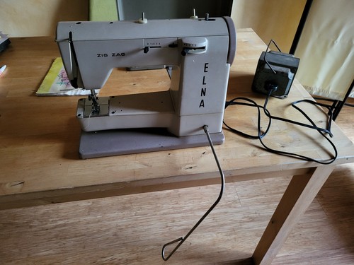 Machine coudre elna zig zag - machine,