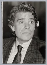 1990 Bernard Tapie accusé par Claude Bez Photo Vintage Presse Football Politique