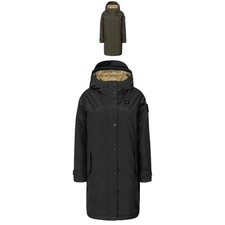 Parka Bleu Pour Femmes Veste D'Hiver Manteau Anorak Veste D'Extérieur Chaud