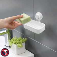 Porte Savon Antid?rapant Mural ? Ventouse ,Salle de Bain Porte Eponge