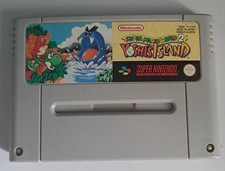 Jeu Snes super Nintendo Super Mario World 2 Yoshi's Island FAH cartouche vintage