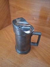 Briquet de table colibri ancien en étain collection 