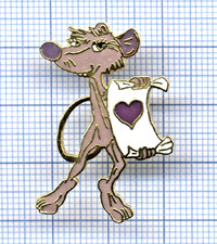 Pin's D&M BD dessinateur