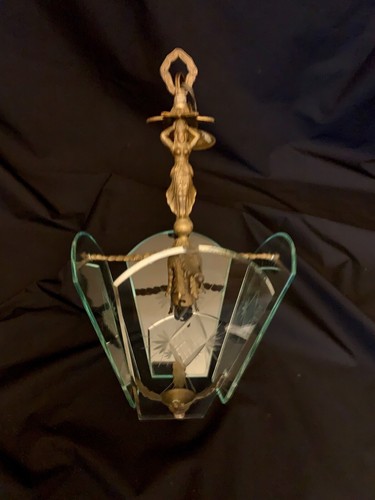 Lustre suspention cariatide - lustre,,
