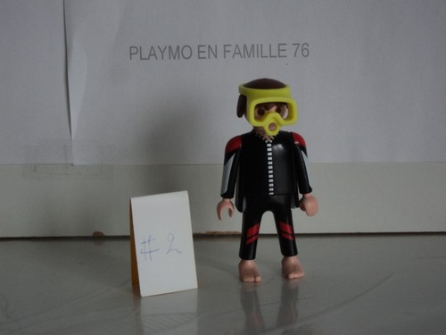 Playmobil city action - playmobil, plongeur