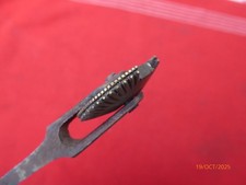 grande roulette de relieur reliure  outil ancien fer à dorer  n°16