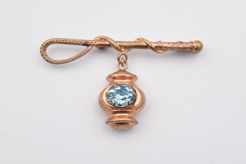 Ancienne broche pomponne - , et