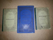 lot 3 livres anciens : COURS de LANGUE ALLEMANDE 1882 1884 1889