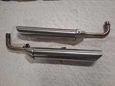 2 SILENCIEUX TRIUMPH BONNEVILLE BOBBER  ref 2204168 2004169