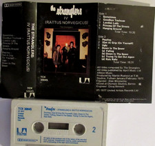 THE STRANGLERS.  Rattus Norvegicus    Cassette ALBUM  UK Punk 1977