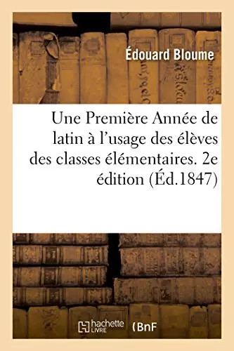 Une première année latin - première,