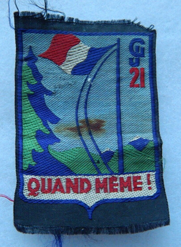 Insigne tissu cjf chantiers - tissu,