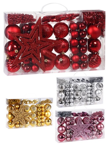 Lot boules de noël - 66,