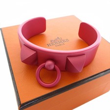 Auth HERMES Collier De Chien