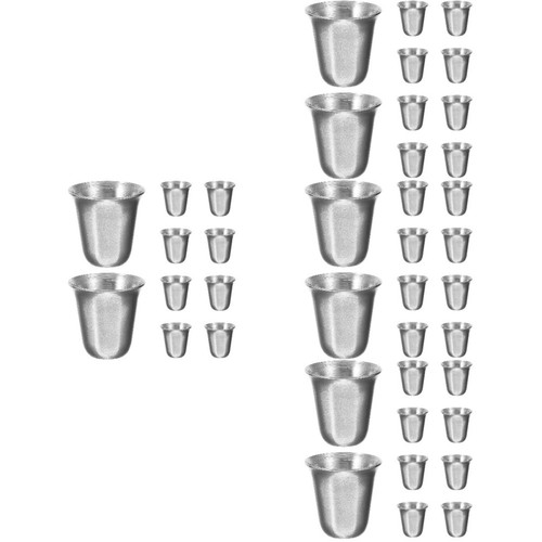 Pieces gobelet inox tasses - pieces,
