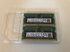 Samsung SODIMM 16 Go (2 x 8 Go) DDR5 5600 memory kit PC5 for laptop PC RAM