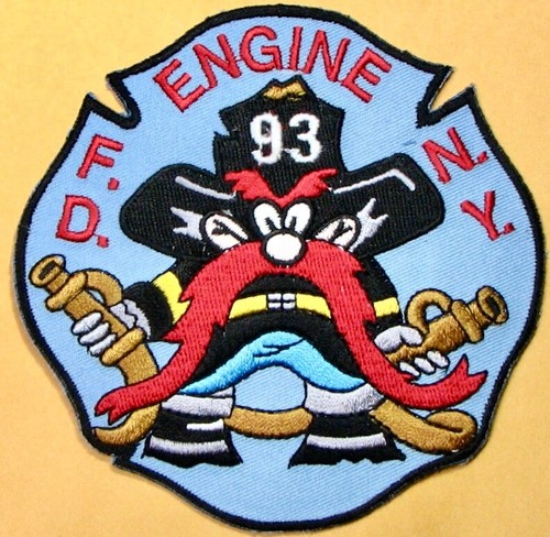 Fdny engine patch x4 - 93, patch.