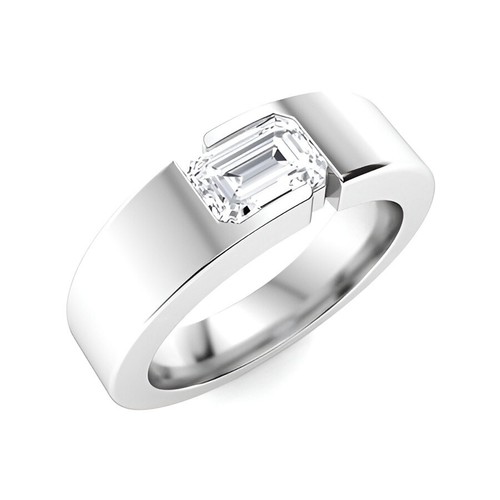 Bague homme blanc - homme, carats
