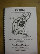 notice en Français du flipper Gottlieb: SHAQ ATTAQ