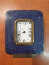 Réveil de voyage, petite horloge Suisse vintage