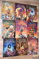 Lot de 9 BD " LES FORÊTS D'OPALE " Premier cycle T1 à T9 Toutes en EO TBE