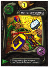 Carte Deus - 27 - Huitzilopochtli - Série 1 - Avimage 1996