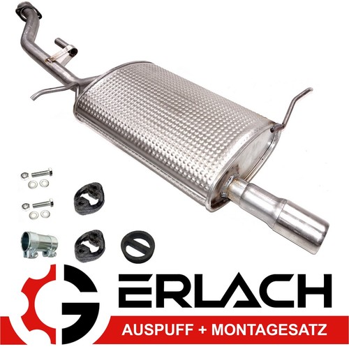 Pot échappement pour bmw 3 - d'échappement,