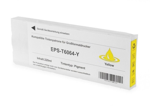 Cartouche epson t6064 jaune - cartouche,