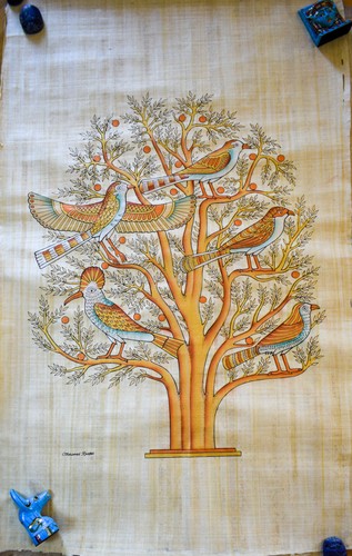 Papyrus arbre vie 5 - arbre, de