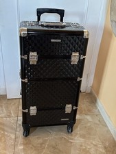 VALISE TROLLEY DE MAQUILLAGE PROFESSIONNEL MAKE ME UP DE PREGO