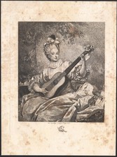 1875 Gravure Eau-forte Charles