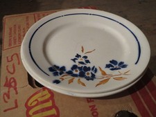 Lot de 2 assiettes en