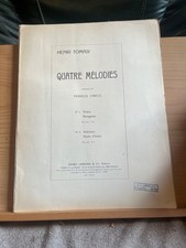 Henri Tomasi Prière /