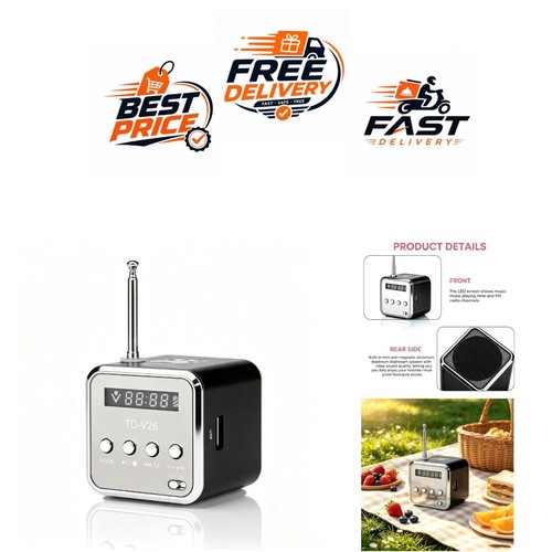 Mini enceinte bluetooth radio - bluetooth,