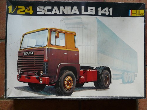 Maquette camion heller - camion,