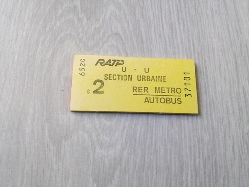 Carnet anciens tickets - 10,