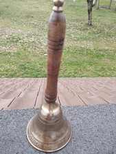 Cloche a main gravée Café