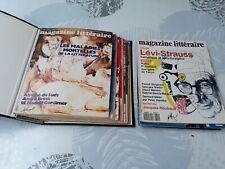Lot 14 Revues Magazine Littéraire Reliure Année 82 83 93 94 Vintage BJU