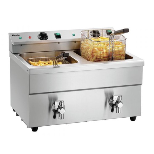 Friteuse double inox - , induction