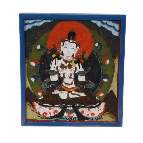 Tibetan thangka painting - thangka,